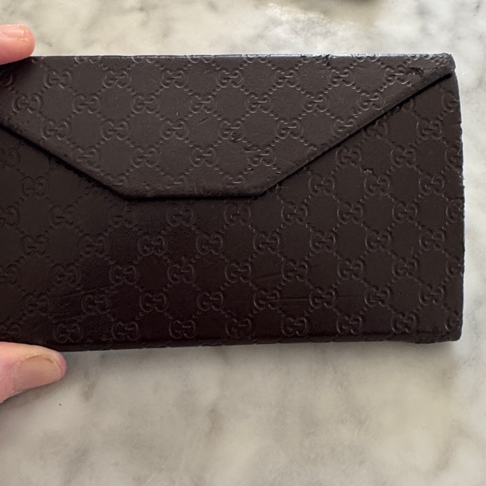 Gucci sunglasses case NEW never been used.